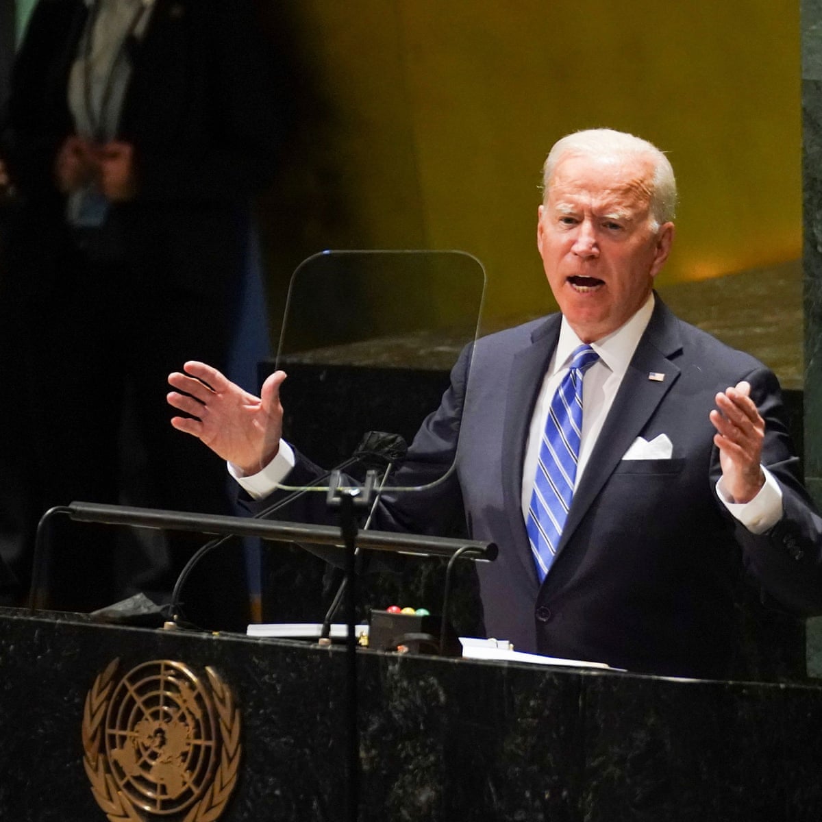 Tổng thống Biden: Mỹ sẽ chống lại &acirc;m mưu nước lớn ch&egrave;n &eacute;p nước nhỏ - Ảnh 1.
