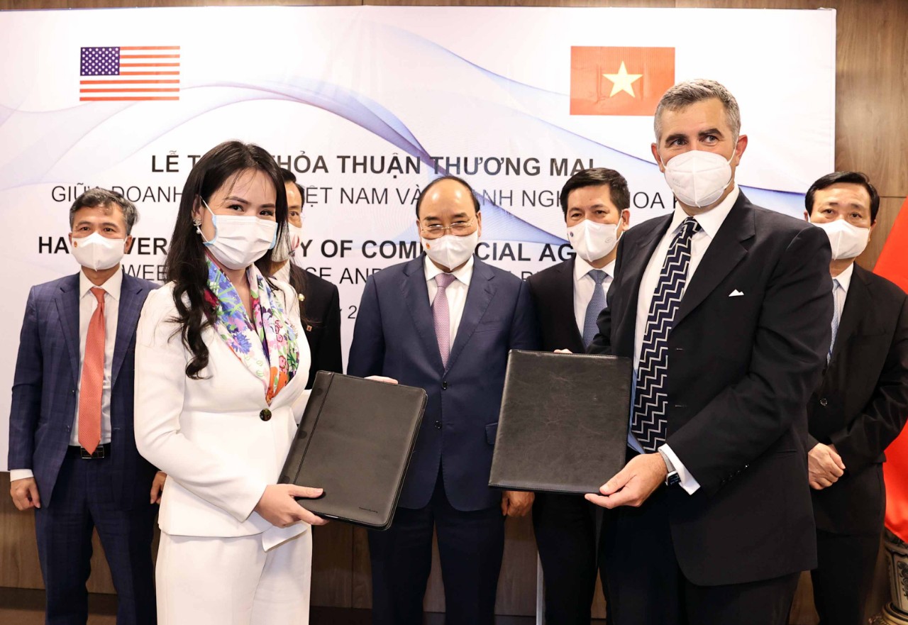 T&T Group k&yacute; c&aacute;c hợp đồng tr&ecirc;n 3 tỉ đ&ocirc; trong chuyến c&ocirc;ng t&aacute;c Mỹ của Chủ tịch nước - Ảnh 3.