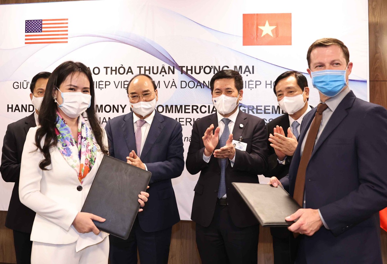T&T Group ký các hợp đồng trên 3 tỉ đô trong chuyến công tác Mỹ của Chủ tịch nước