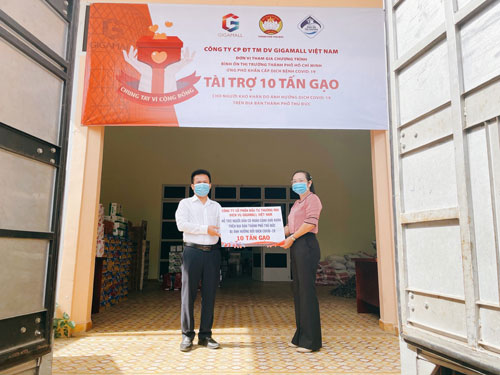 Gigamall Việt Nam chung tay ph&ograve;ng chống dịch - Ảnh 1.