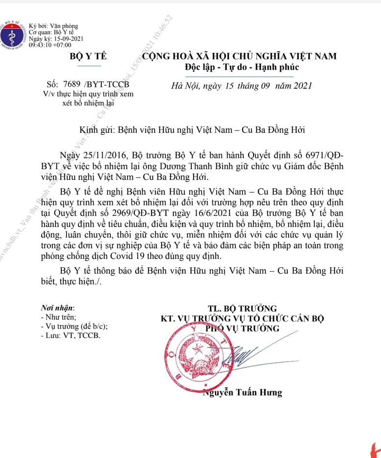 Gi&aacute;m đốc bệnh viện được xem x&eacute;t bổ nhiệm li&ecirc;n tiếp... 4 nhiệm kỳ - Ảnh 2.
