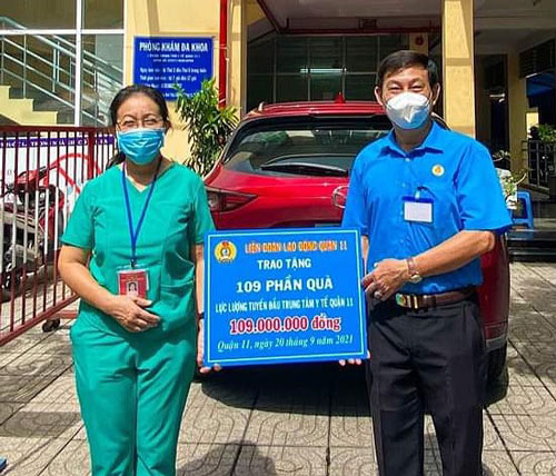 Động viên người lao động và lực lượng tuyến đầu