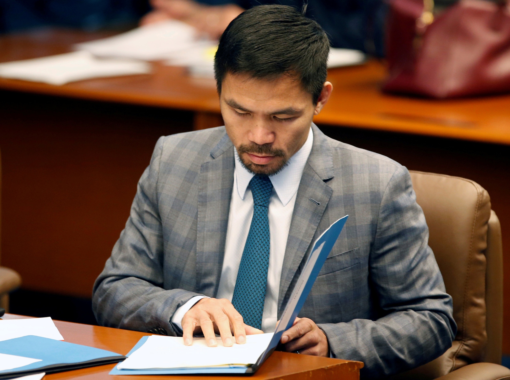V&otilde; sĩ huyền thoại Pacquiao giải nghệ, tuy&ecirc;n bố tranh cử Tổng thống - Ảnh 4.
