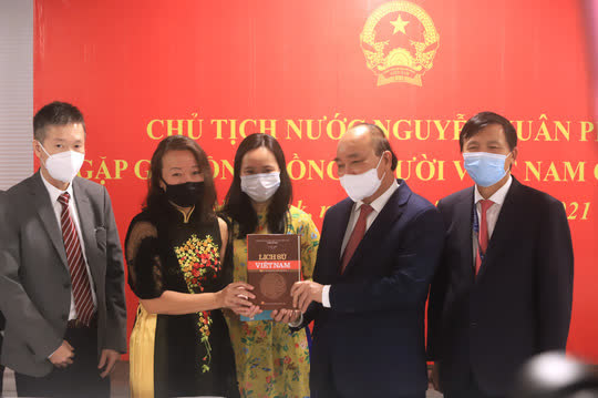 Chủ tịch nước: Quan hệ Việt - Mỹ ng&agrave;y c&agrave;ng tốt đẹp, đ&oacute; l&agrave; quan hệ chiến lược, l&acirc;u d&agrave;i - Ảnh 3.