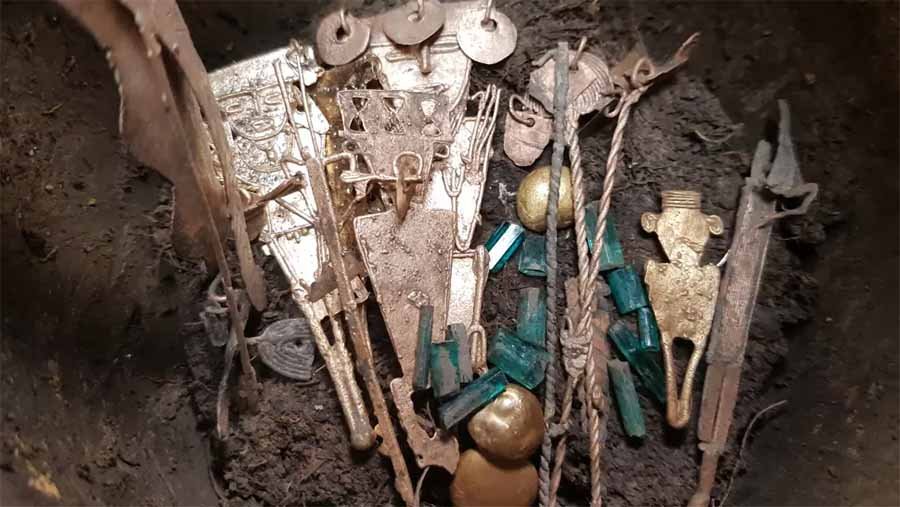 Kho báu đầy vàng, ngọc tiết lộ "thành phố vàng" trong truyền thuyết