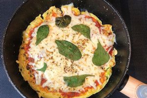 Món pizza làm từ đậu phụ