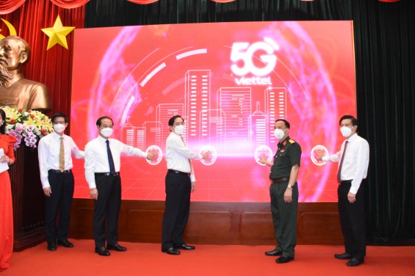 Viettel ch&iacute;nh thức khai trương mạng 5G tại tỉnh B&agrave; Rịa - Vũng T&agrave;u - Ảnh 2.