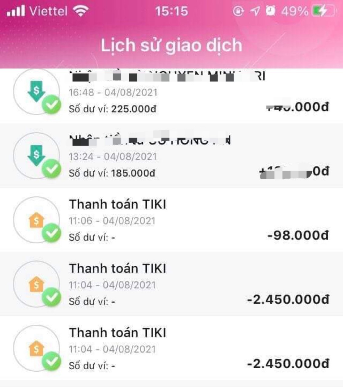 Người dùng ví điện tử bị lừa mất tiền vì chủ quan
