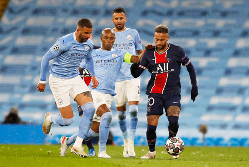 "Mũi đinh ba" PSG định đoạt đại chiến Man City