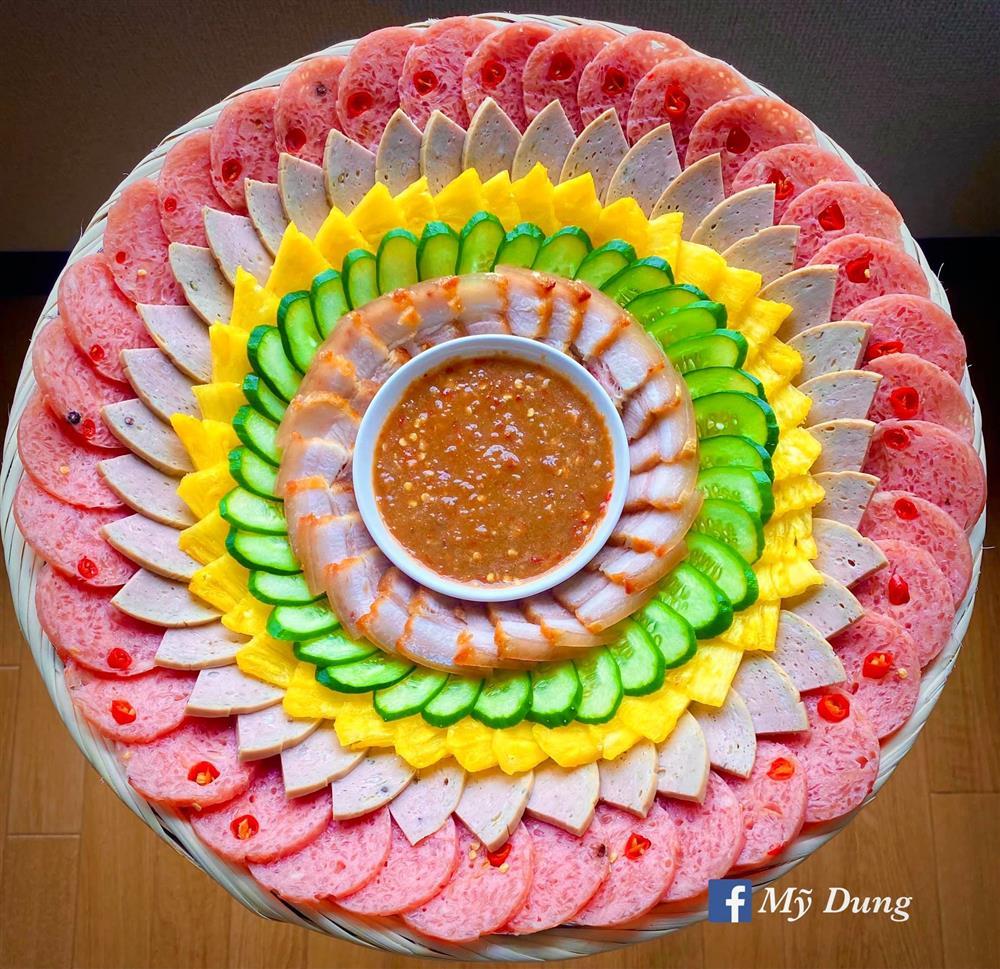 Khi thức ăn thành tranh vẽ