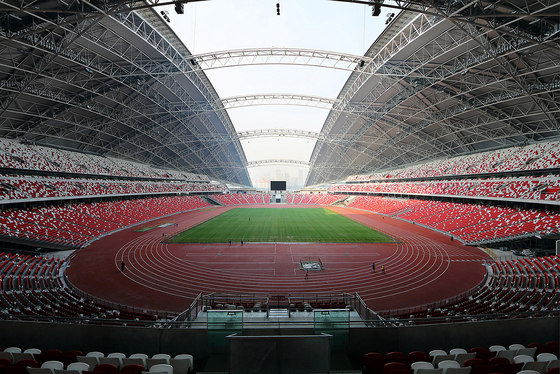 Singapore đăng cai AFF Cup, nỗi lo sân cỏ nhân tạo cho tuyển Việt Nam - Ảnh 1.