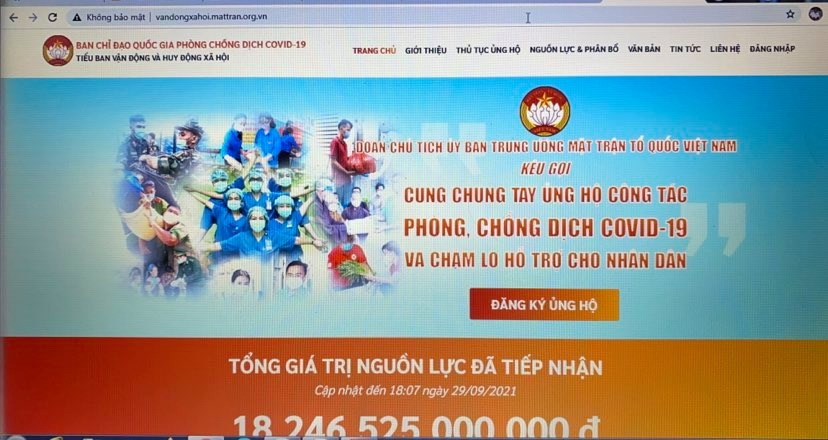 Ra mắt trang tin điện tử phòng, chống dịch Covid-19