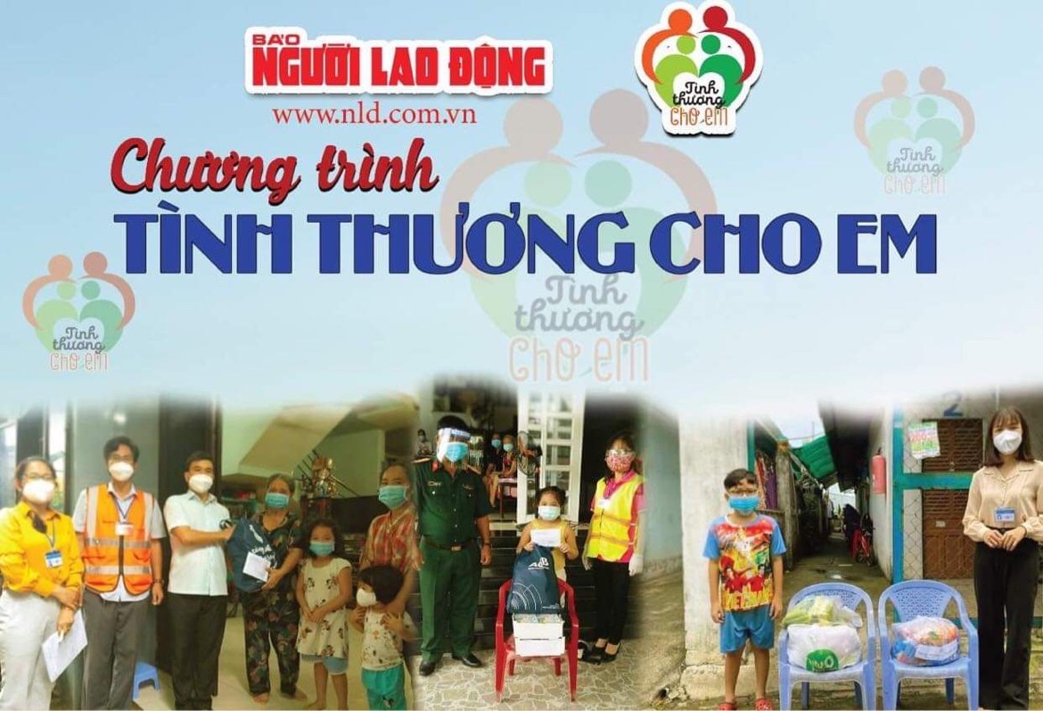 Danh sách bạn đọc ủng hộ chương trình “Tình thương cho em”