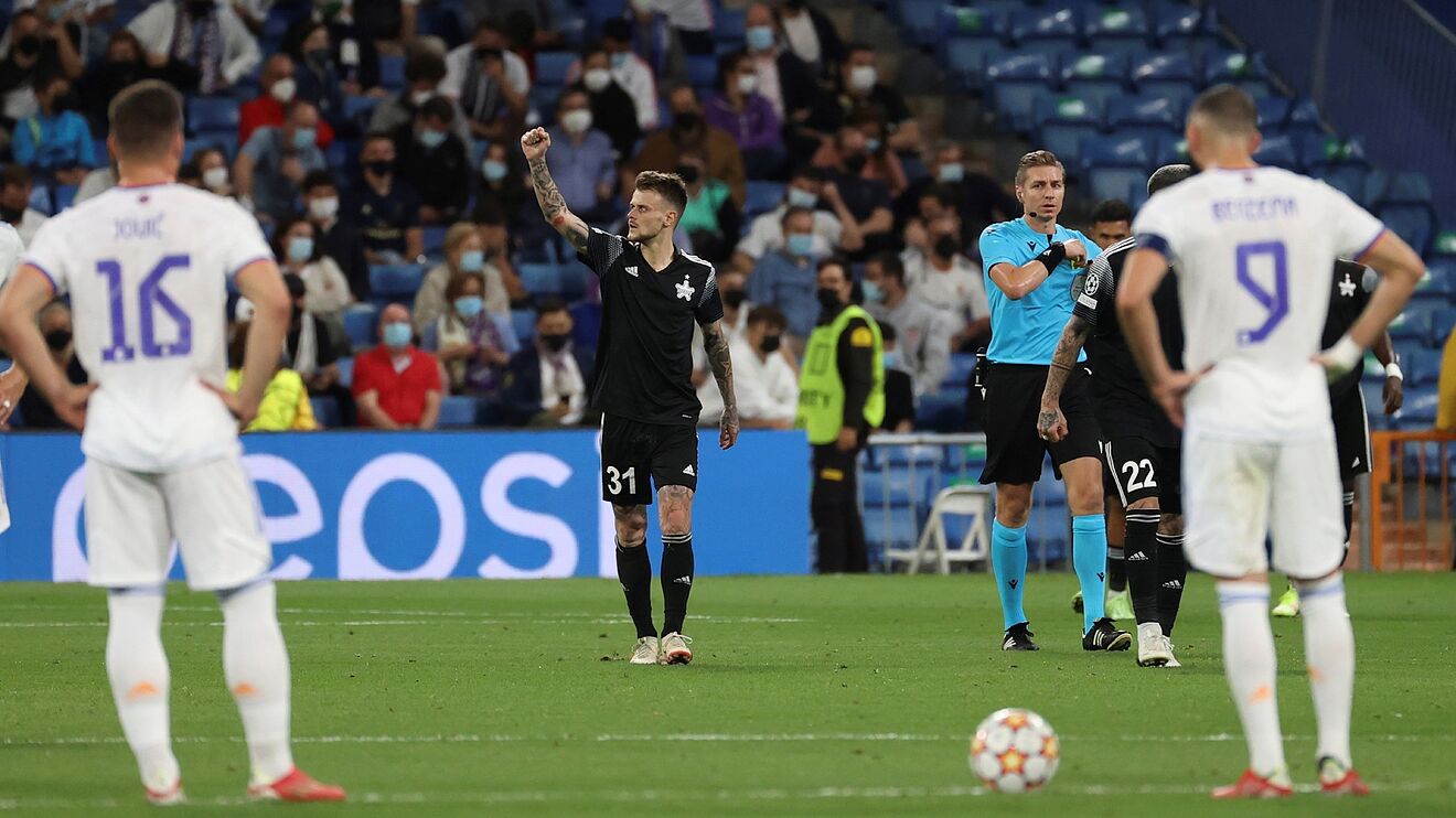 Sheriff Tiraspol tạo địa chấn ở Bernabeu, Real Madrid thua thảm t&acirc;n binh - Ảnh 7.