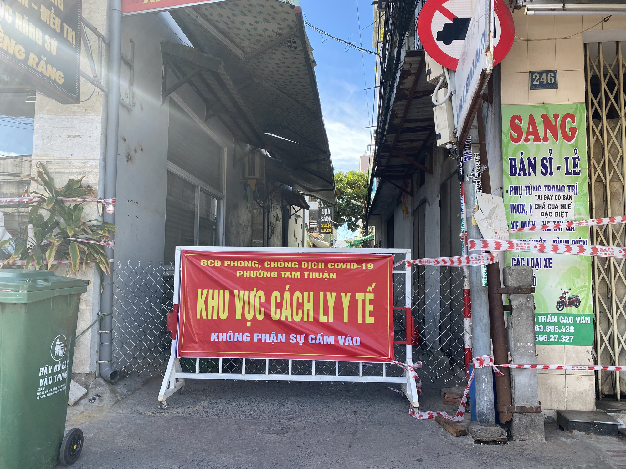 Từ 5-9, người dân Đà Nẵng ở "vùng vàng" tiếp tục không được ra khỏi nhà