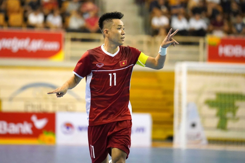 Trần Văn Vũ - thủ lĩnh tinh thần tuyển futsal Việt Nam