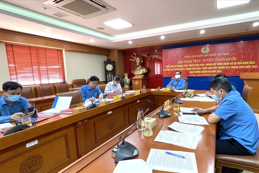 Tổng Li&ecirc;n đo&agrave;n Lao động Việt Nam phấn đấu đến hết năm 2023 c&oacute; 12 triệu đo&agrave;n vi&ecirc;n - Ảnh 1.