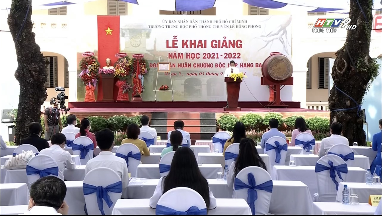 Lễ khai giảng năm học mới đặc biệt qua truyền h&igrave;nh - Ảnh 6.