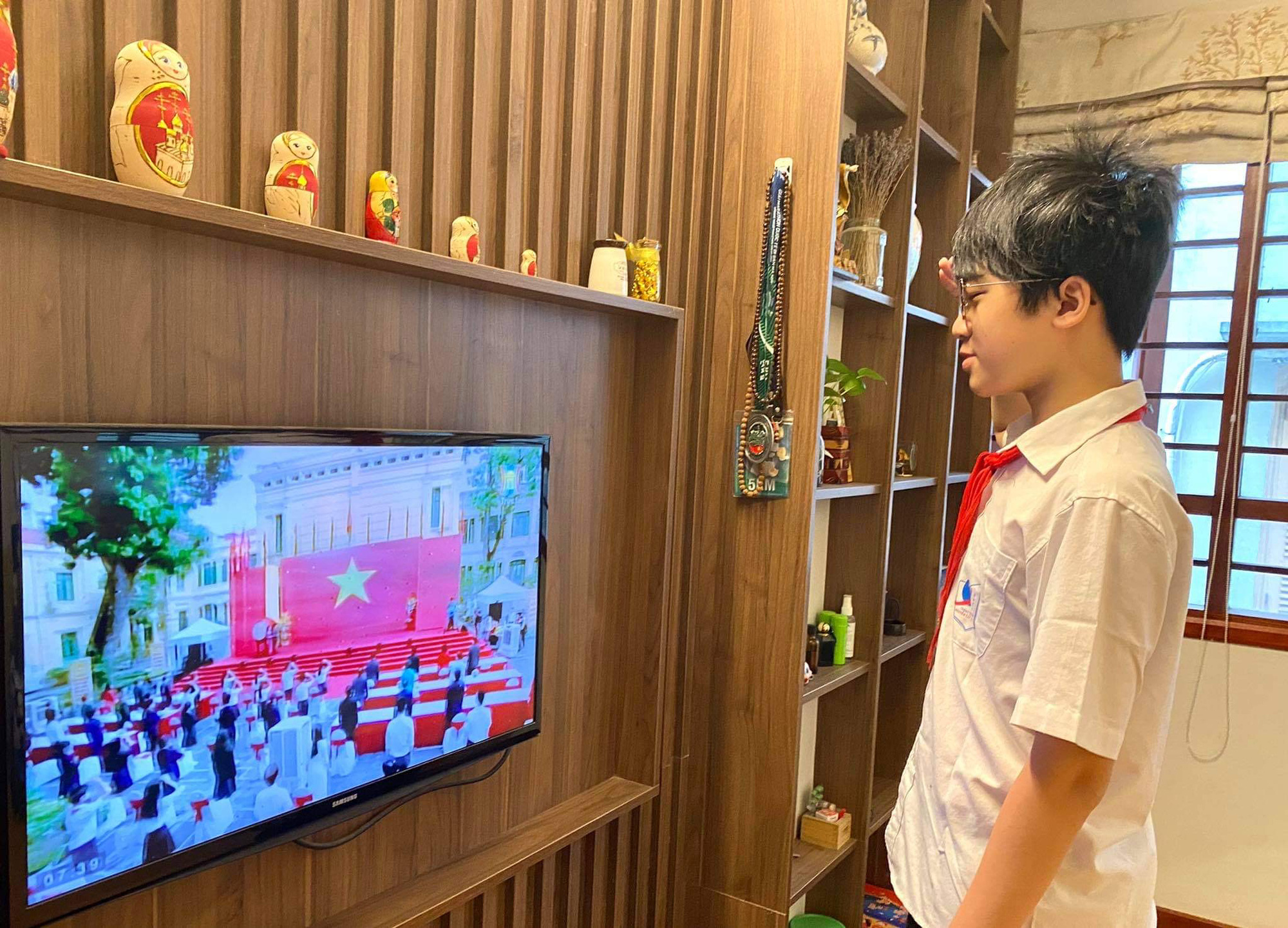 Lễ khai giảng năm học mới đặc biệt qua truyền h&igrave;nh - Ảnh 8.