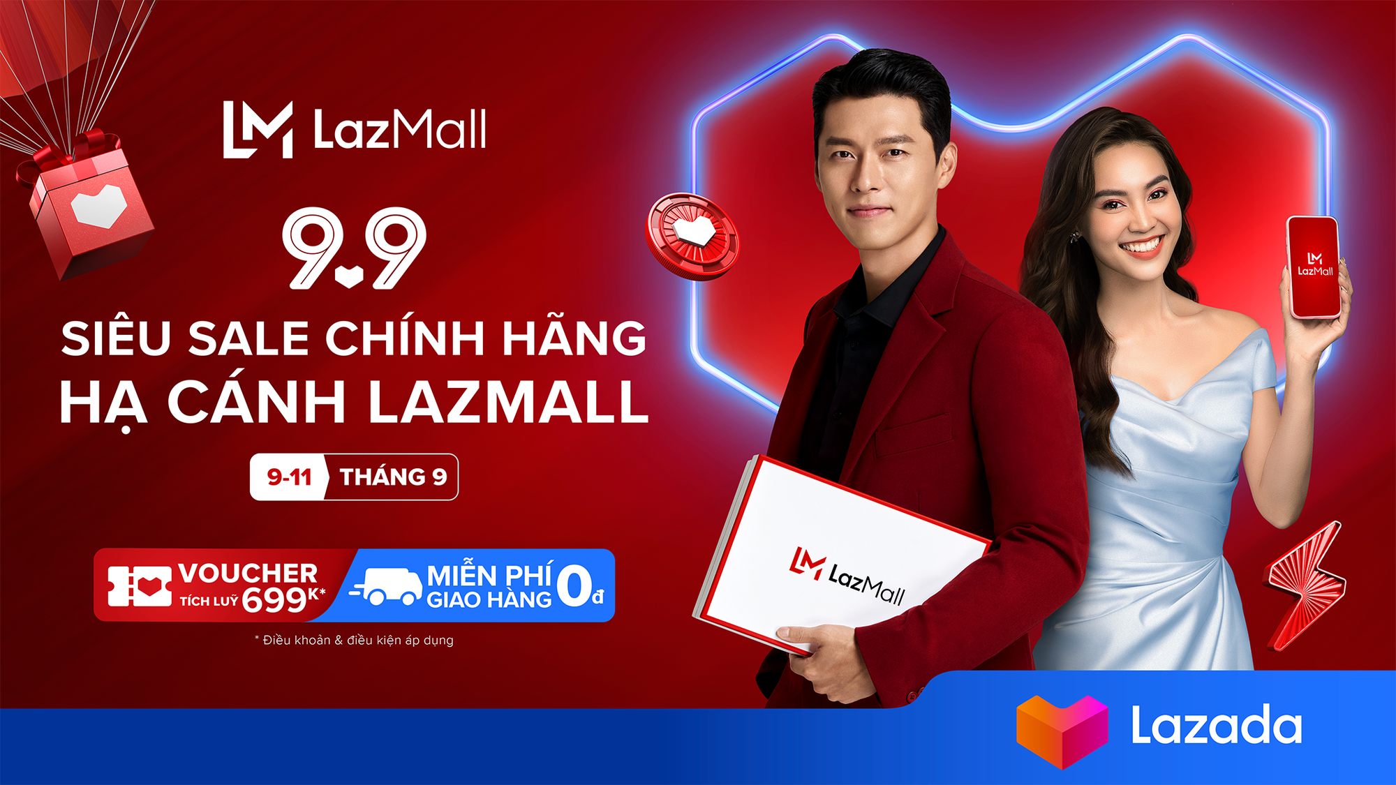9 đặc quyền mua sắm trong Lễ hội mua sắm 9.9 của Lazada