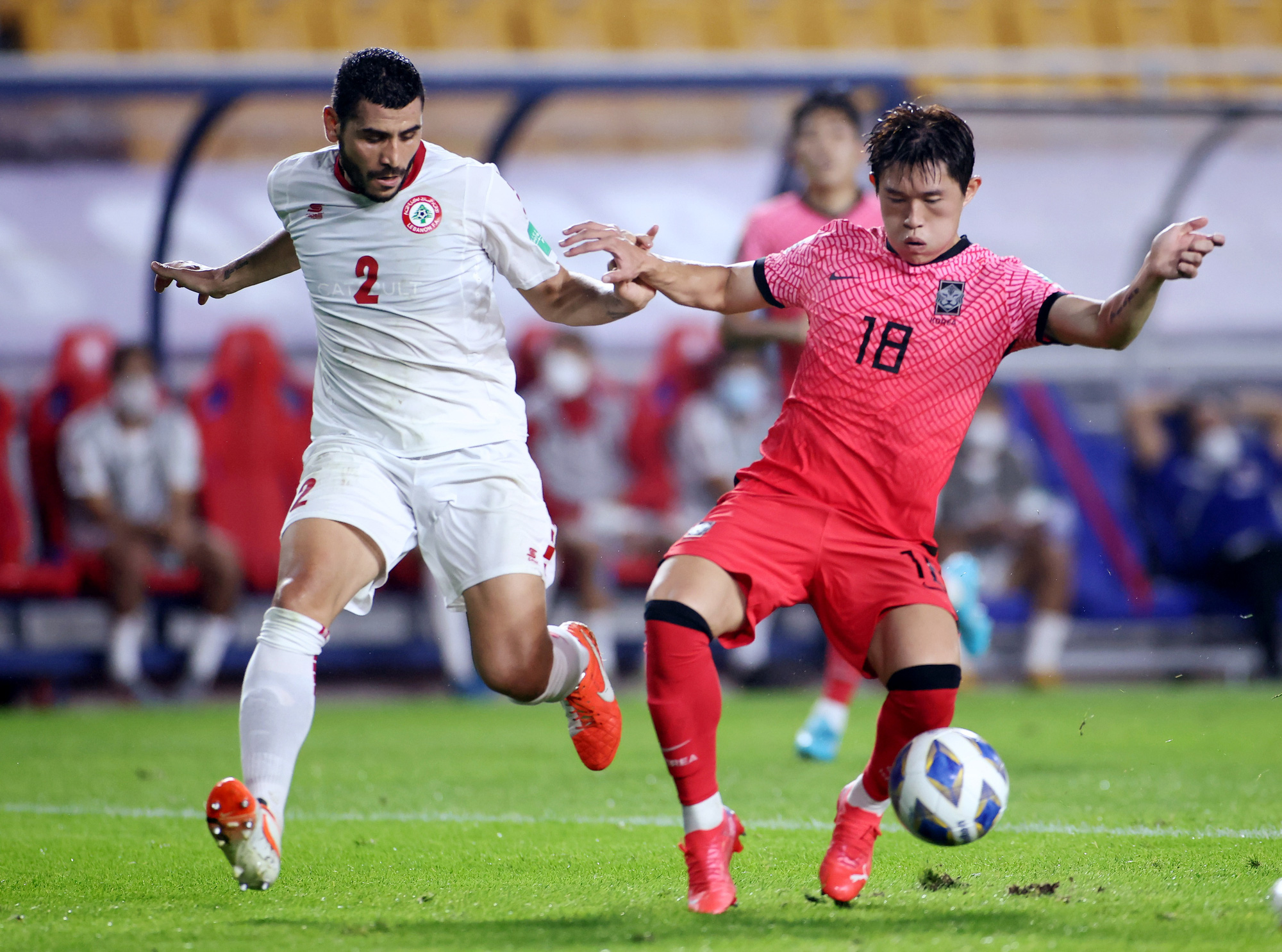Vắng Son Heung-min, tuyển H&agrave;n Quốc nhọc nhằn thắng Lebanon - Ảnh 2.