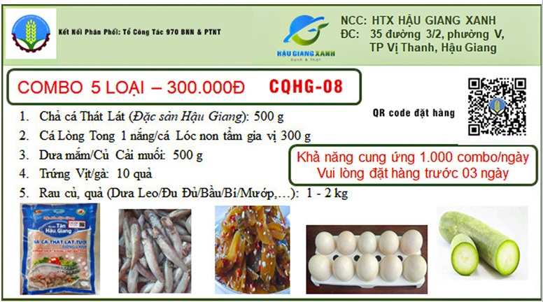 Hỗ trợ nhận đặt combo nông sản - Ảnh 7.