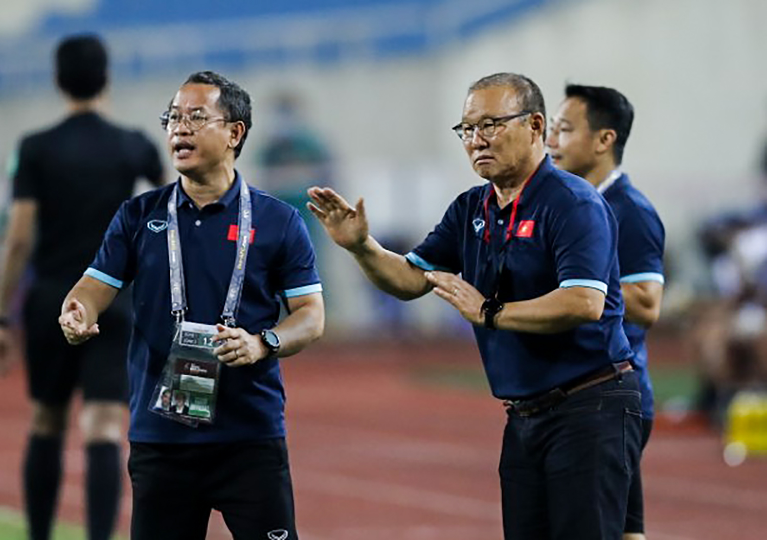 HLV Park Hang-seo nói gì về tình huống bị VAR từ chối quả penalty