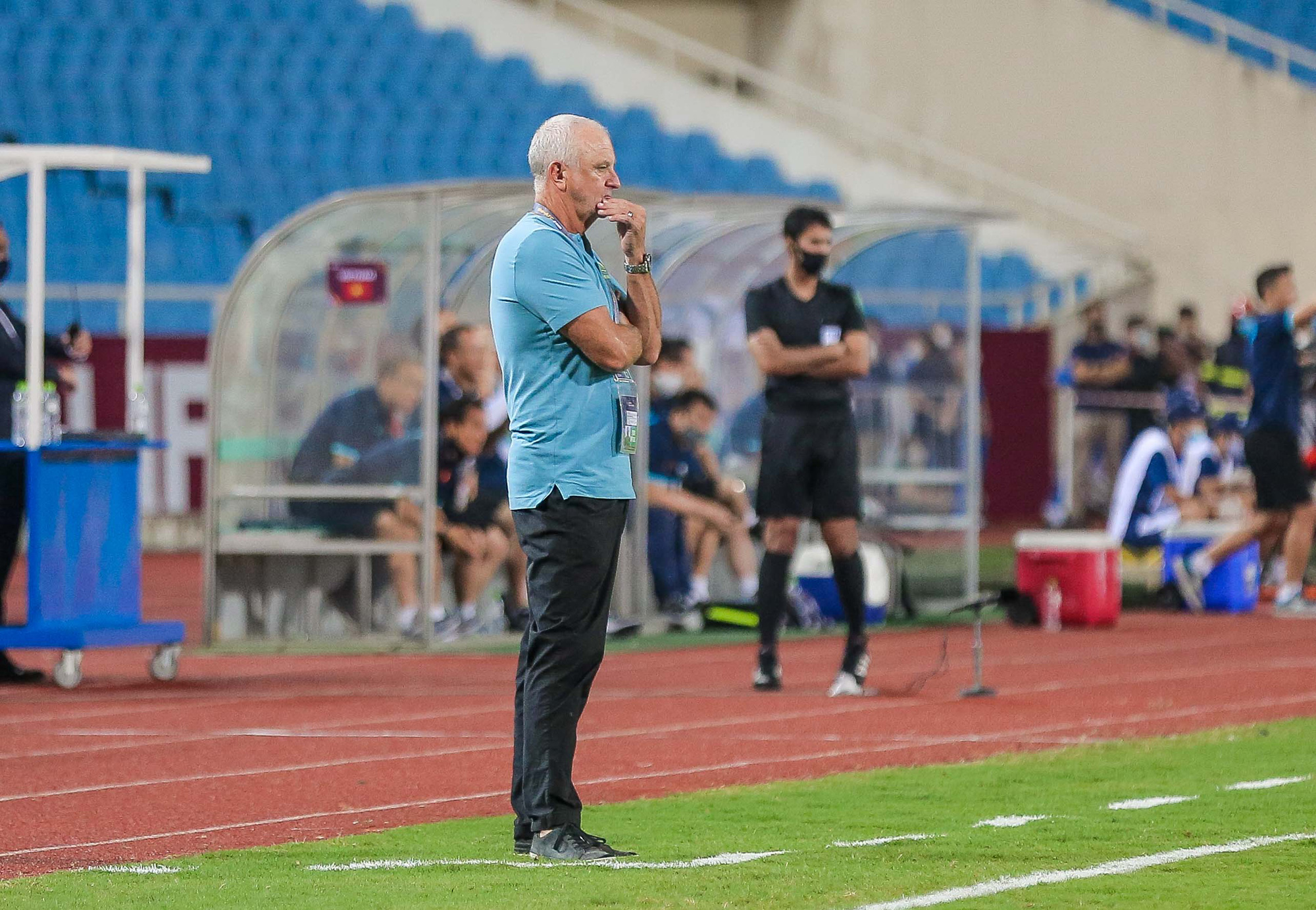 HLV Park Hang-seo n&oacute;i g&igrave; về t&igrave;nh huống bị VAR từ chối quả penalty - Ảnh 6.