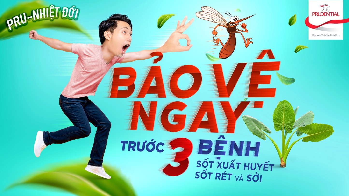 Prudential ra mắt sản phẩm bảo hiểm trực tuyến “PRU- Nhiệt Đới” bảo vệ trước 3 bệnh nhiệt đới phổ biến