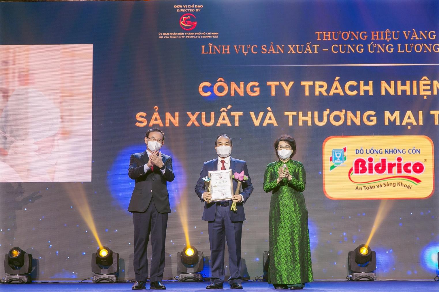 Bidrico - Thương hiệu vàng TP HCM năm 2021