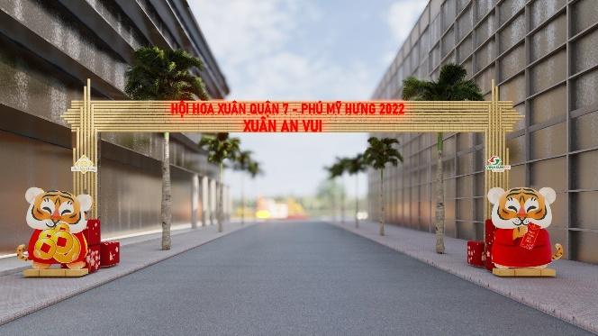 Rộn ràng Hội hoa Xuân Phú Mỹ Hưng Tết Nhâm Dần 2022 - Ảnh 11.