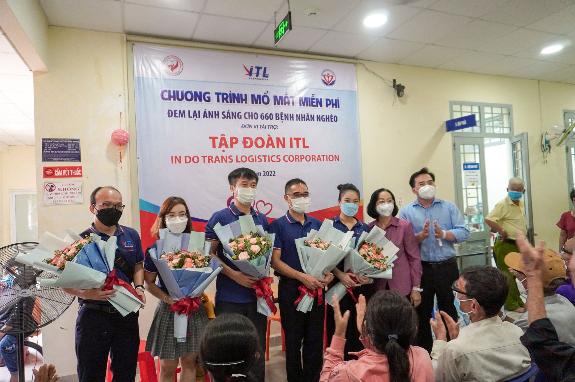 ITL đem lại ánh sáng cho 660 bệnh nhân nghèo
