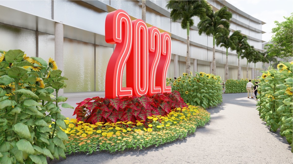 Hội hoa Xuân Phú Mỹ Hưng Tết Nhâm Dần 2022: Xuân an vui