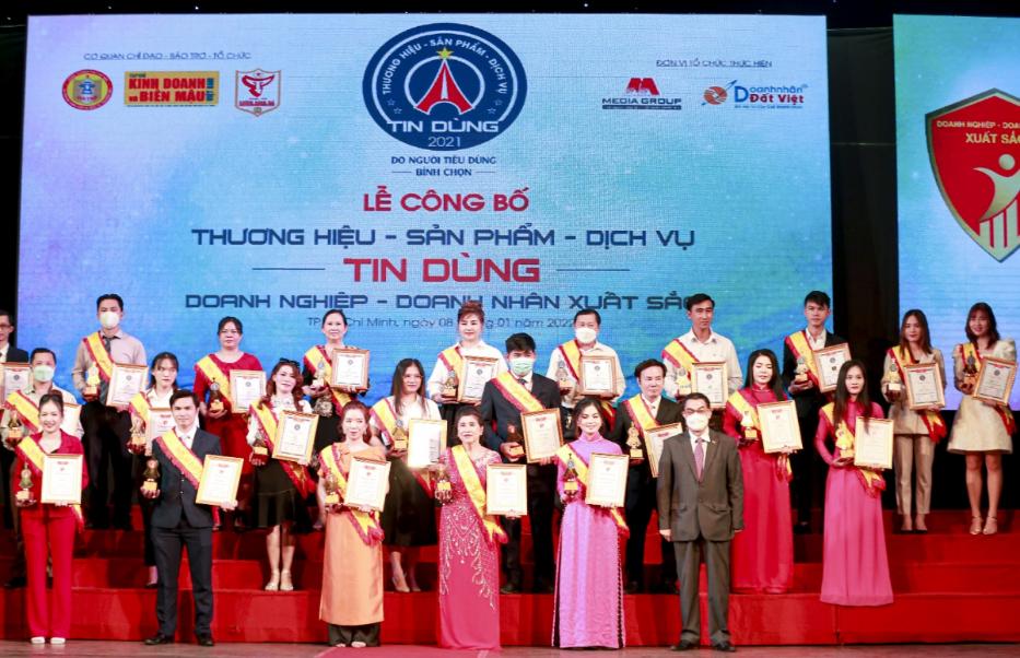  Venesa nhận danh hiệu Thương hiệu sản phẩm Dịch vụ Tin Dùng 2021 - Ảnh 1.