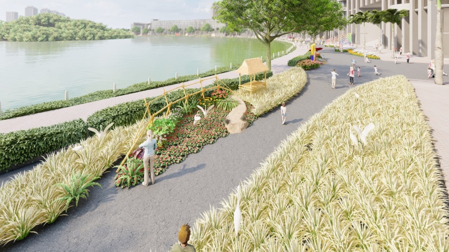 Hội hoa Xuân Phú Mỹ Hưng Tết Nhâm Dần 2022: Xuân an vui - Ảnh 8.