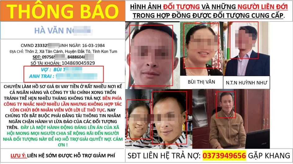 C&aacute;n bộ x&atilde; vay tiền, chủ tịch huyện bị khủng bố đ&ograve;i nợ - Ảnh 1.