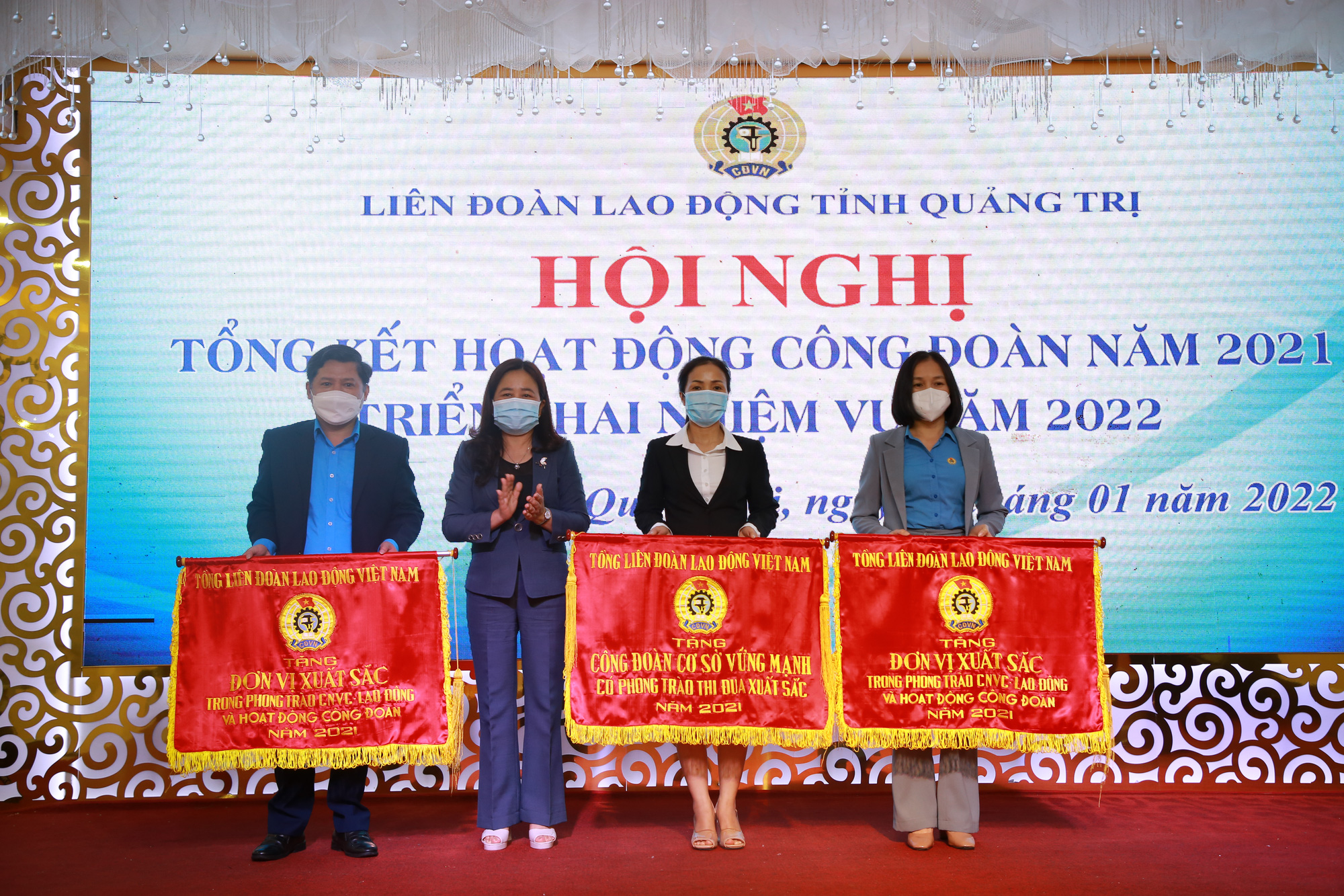 LĐLĐ tỉnh Quảng Trị: Phấn đấu ph&aacute;t triển 2.500 đo&agrave;n vi&ecirc;n trong năm 2022 - Ảnh 1.
