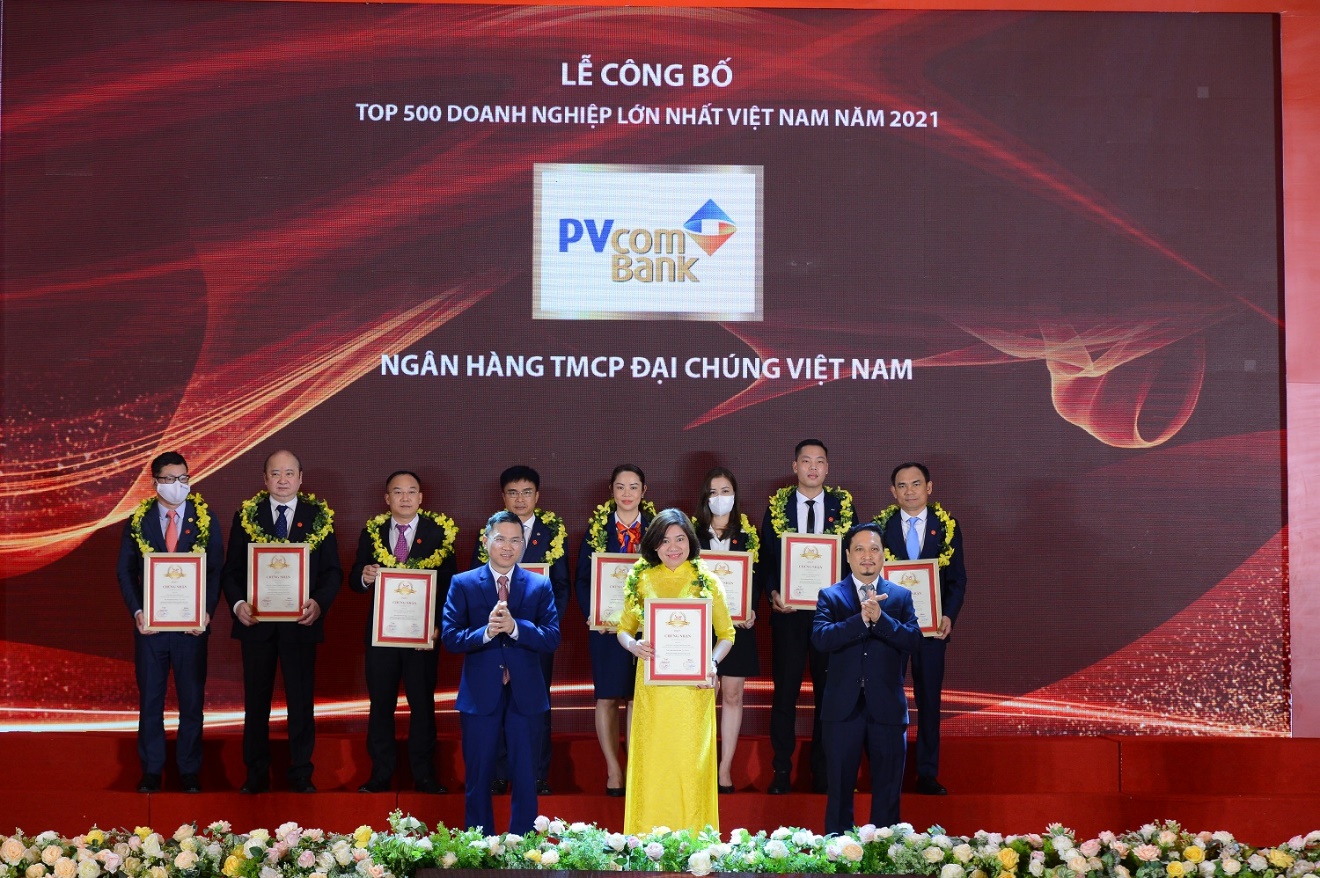PVcomBank tăng 16 bậc trong Bảng xếp hạng VNR500 - Ảnh 1.