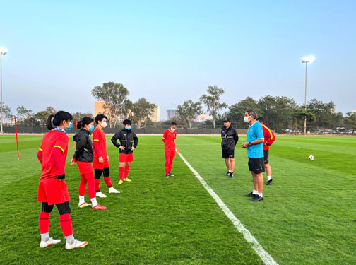 VCK Asian Cup 2022: Dịch covid-19 đe dọa trận ra quân của tuyển nữ Việt Nam