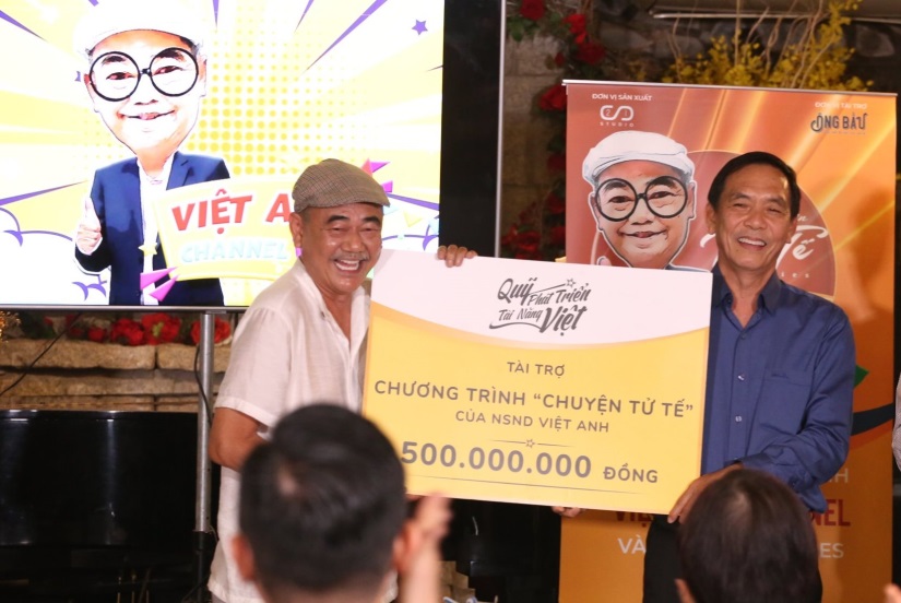 Quỹ Phát triển Tài năng Việt của Ông Bầu chung tay chắp cánh ước mơ cho tài năng diễn xuất Việt Nam