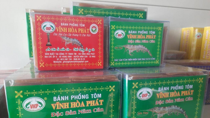 Nhộn nhịp làng nghề bánh phồng tôm đặc sản ở Cà Mau - Ảnh 9.