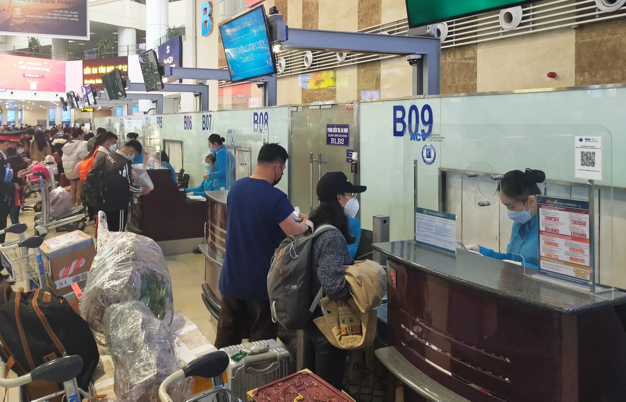 Quy định mới về xét nghiệm với hành khách đi máy bay nội địa
