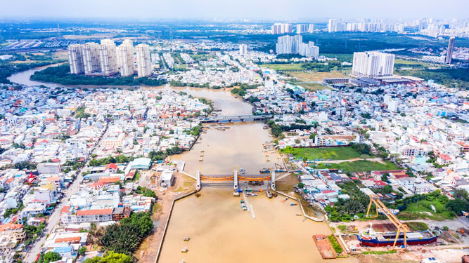 Nhà Bè phải thành đô thị vệ tinh - Ảnh 1.