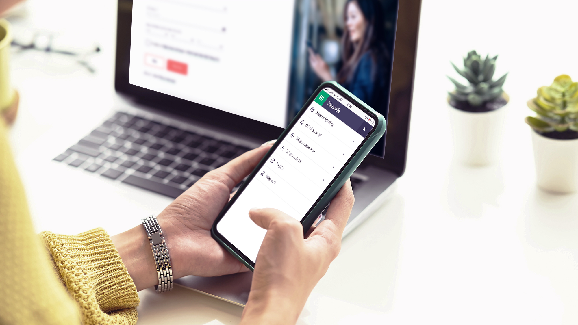 Manulife Việt Nam ra mắt phiên bản cải tiến cổng thông tin khách hàng - Ảnh 1.