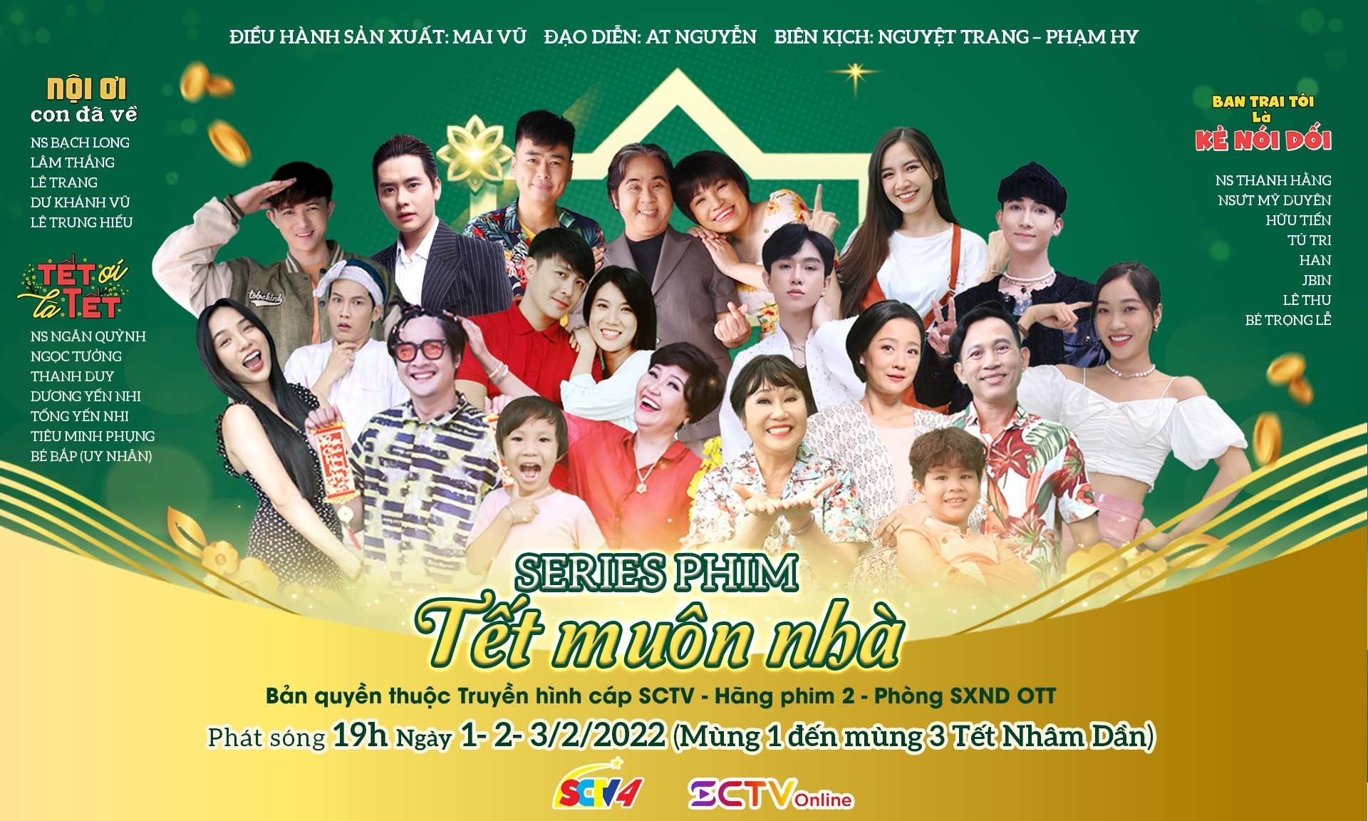 Series phim Tết mu&ocirc;n nh&agrave; - dự &aacute;n hấp dẫn của H&atilde;ng phim 2 - SCTV sản xuất - Ảnh 1.
