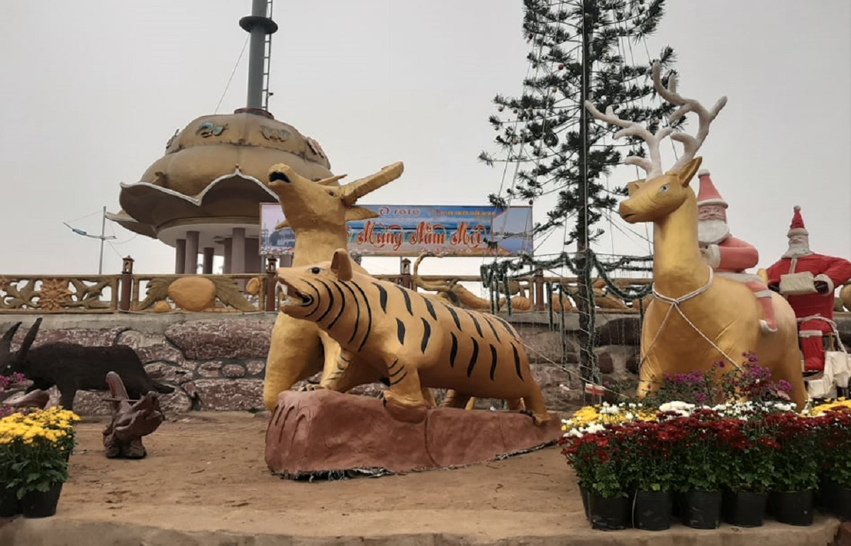 Tượng hổ nhưng lại giống lợn gây tranh cãi ở Thanh Hóa - Ảnh 4.