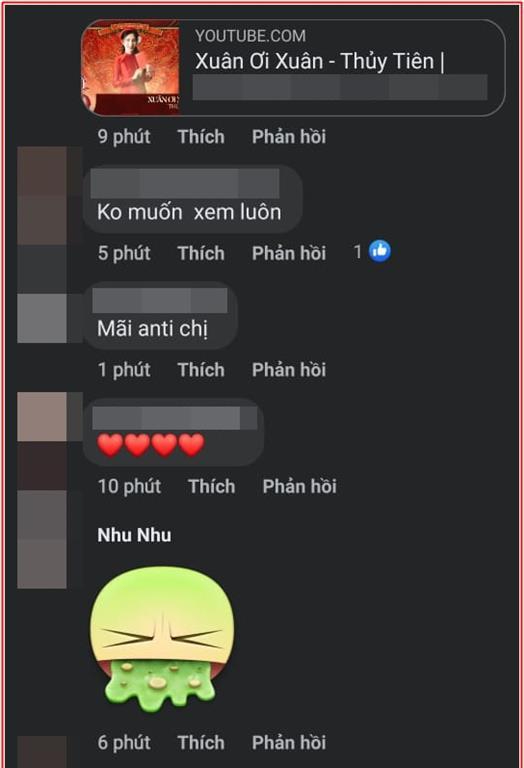 Ca sĩ Thủy Ti&ecirc;n bị anti fan tấn c&ocirc;ng sau kết luận của Bộ C&ocirc;ng an - Ảnh 2.