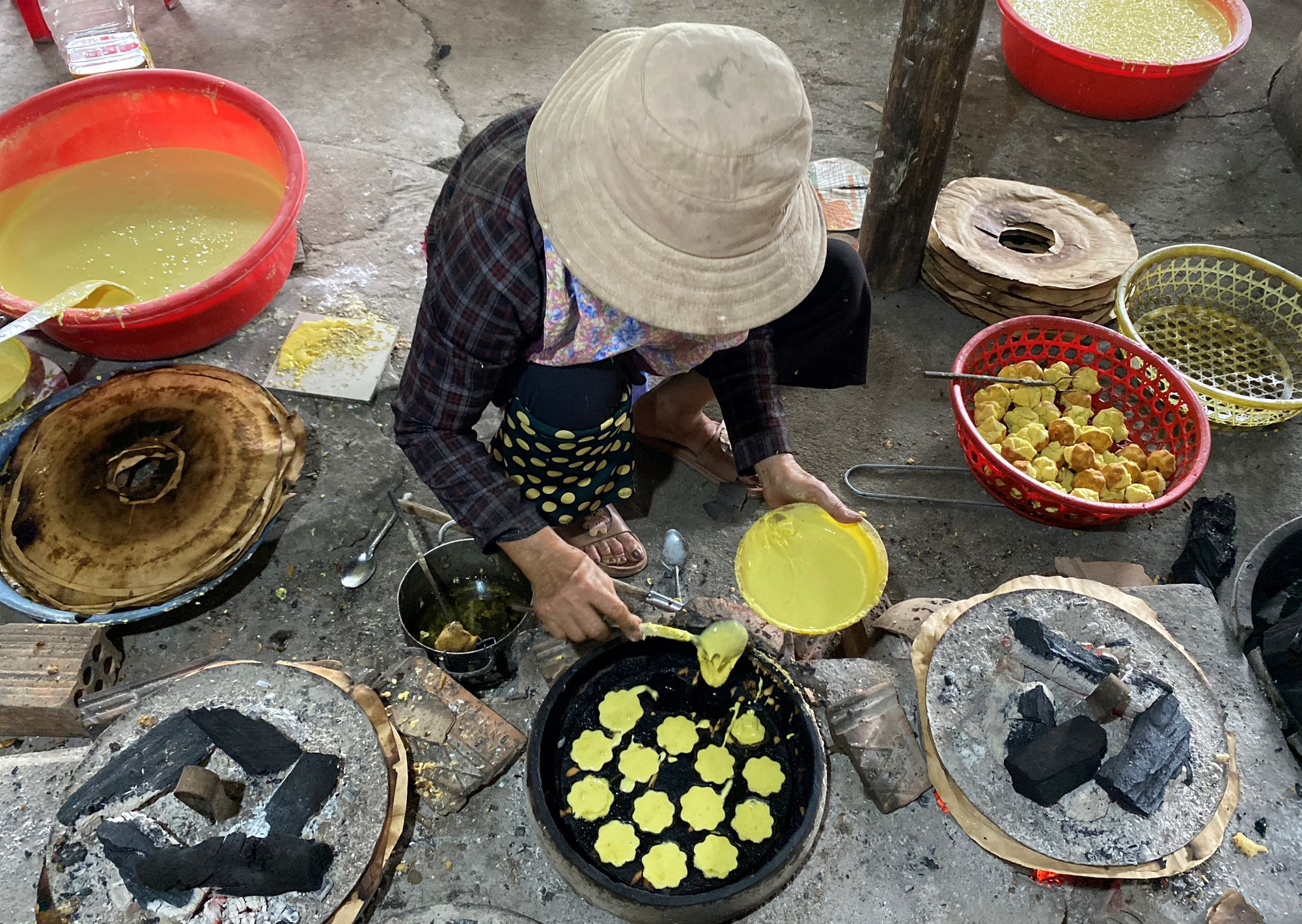 L&agrave;ng b&aacute;nh thuẩn lớn nhất Quảng Ng&atilde;i đ&oacute;n Tết - Ảnh 3.