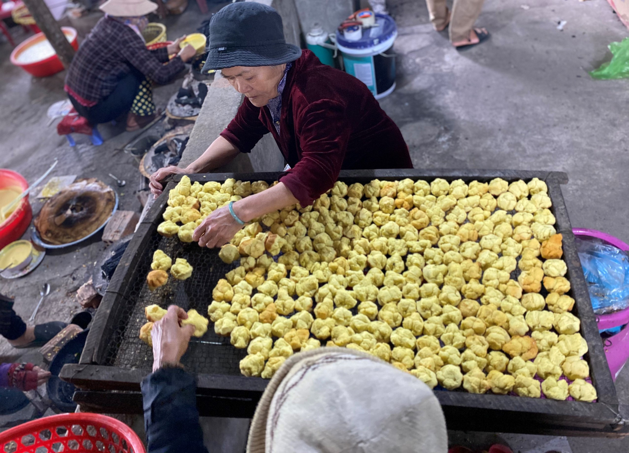 Làng bánh thuẩn lớn nhất Quảng Ngãi đón Tết