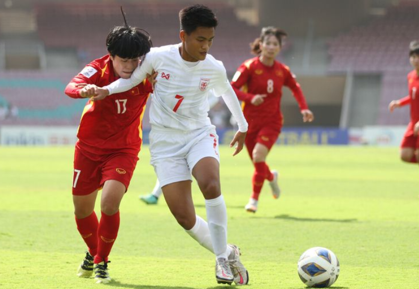 Tuyển nữ Việt Nam kịch tính đoạt vé vào tứ kết Asian Cup 2022 - Ảnh 2.